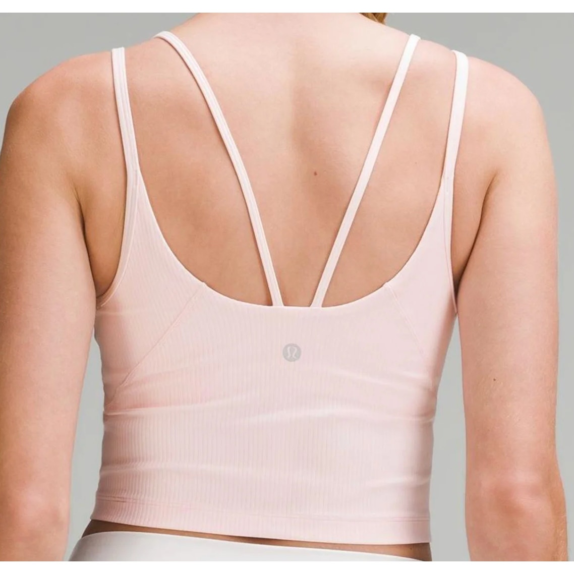 58 -  Lululemon Align Strappy Ribbed Tank Top in Strawberry Milkshake in Sz 6