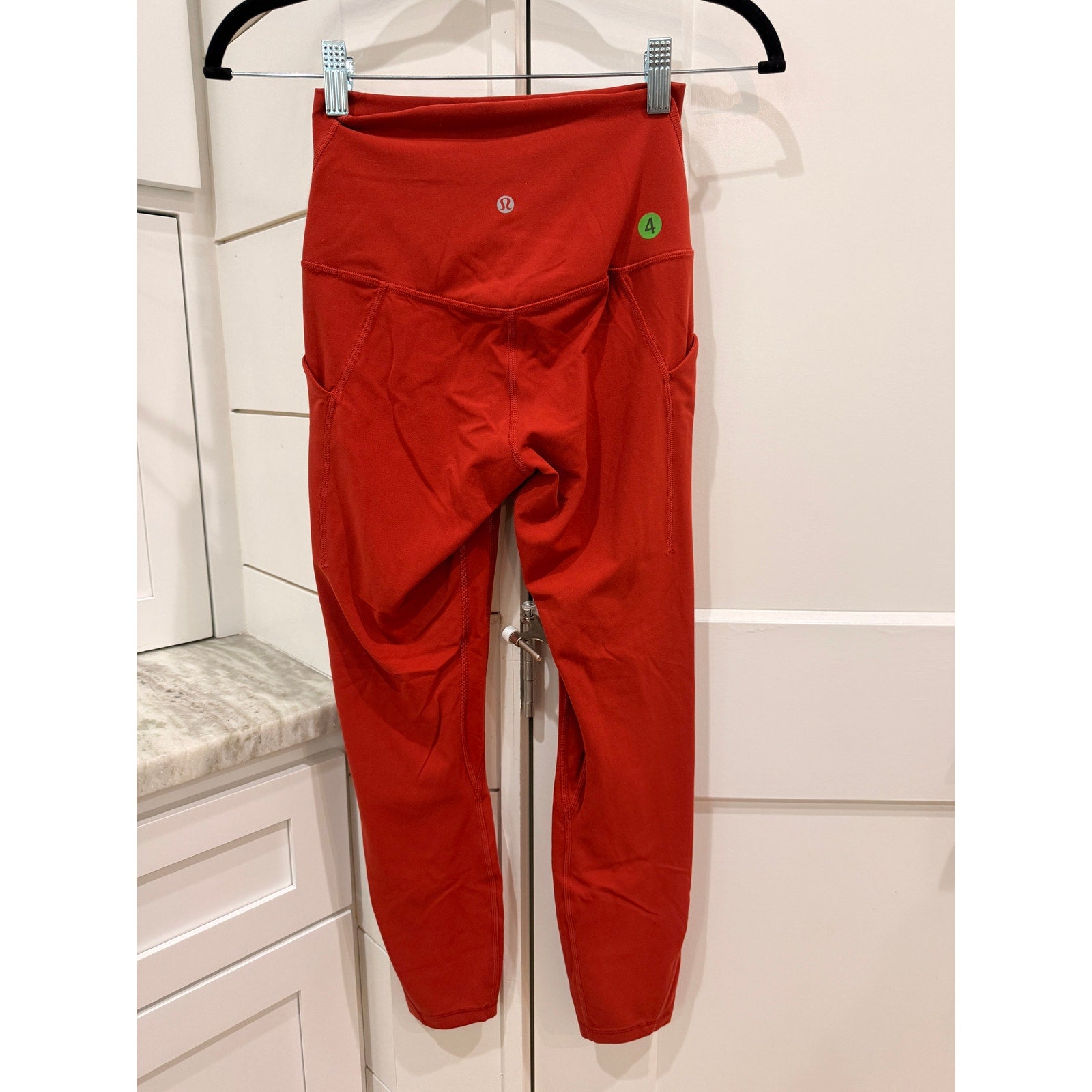 0302 Lululemon Align High-Rise Pant with Pockets 25" Cayenne Sz 4 *LOVED