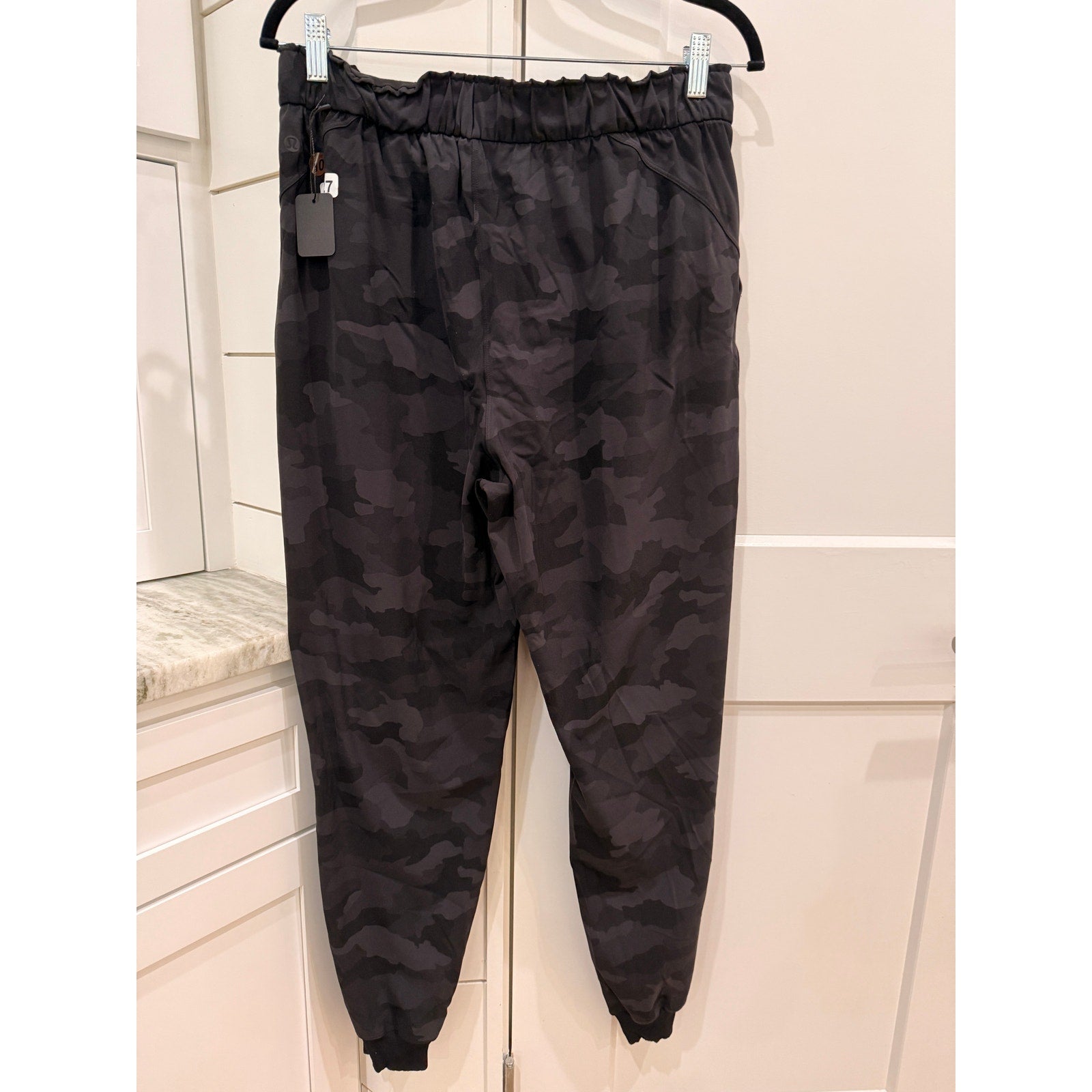 6827 Lululemon Stretch High-Rise Jogger *Full Heritage 365 Camo Deep Coal Sz10