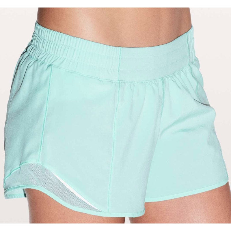 98 Lululemon Hotty Hot Short (Long) Power Purple in Sz 4 *FLAW