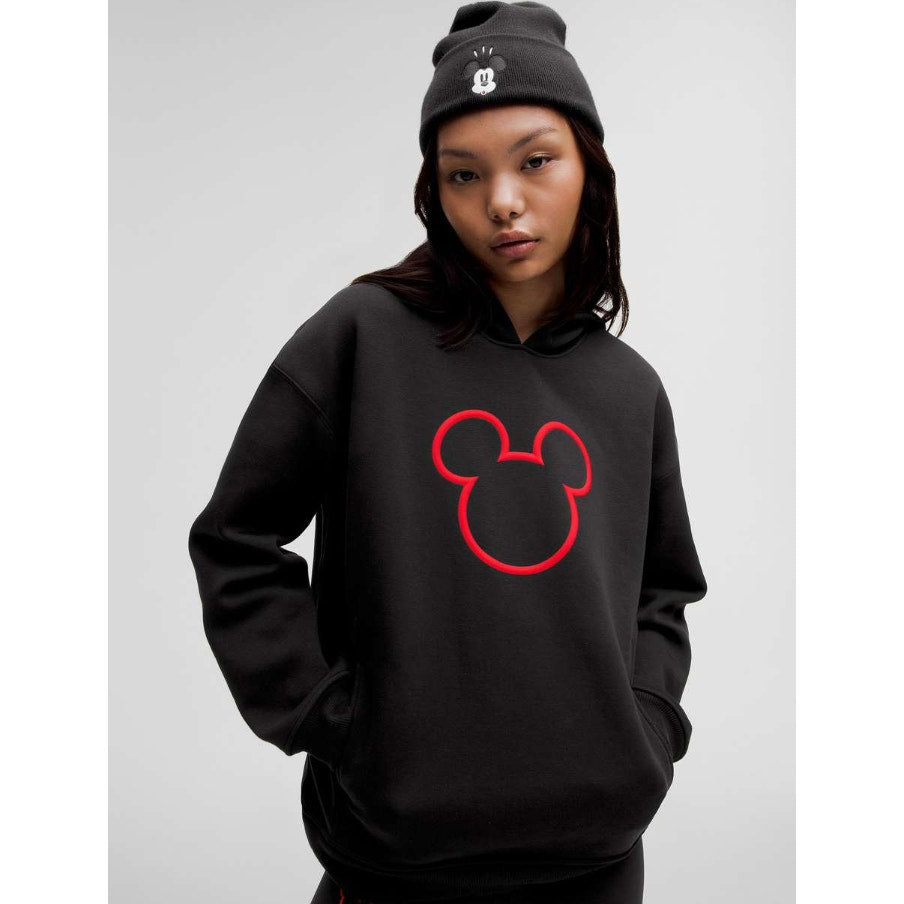 6400 Disney x Lululemon *Fleece Oversized Hoodie Black Sz XS