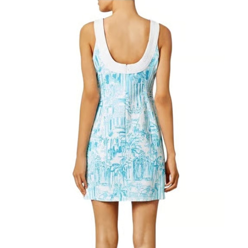 369 - LILLY PULITZER La Via Loca Valli Shift Dress in Sz 10