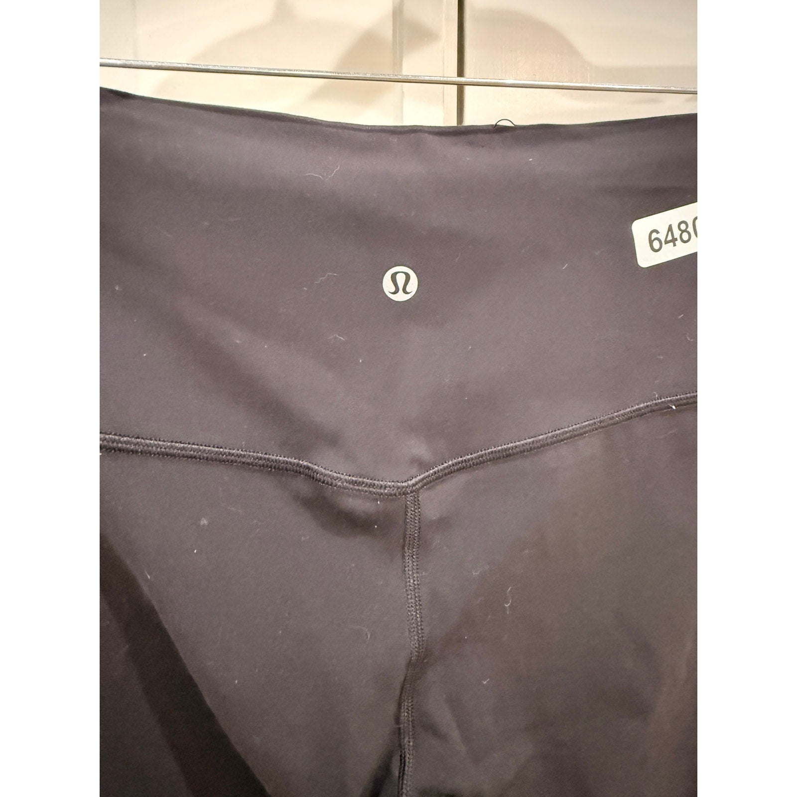6480 LULULEMON Align Crop *19 in BLACK in Sz 12 *LOVED