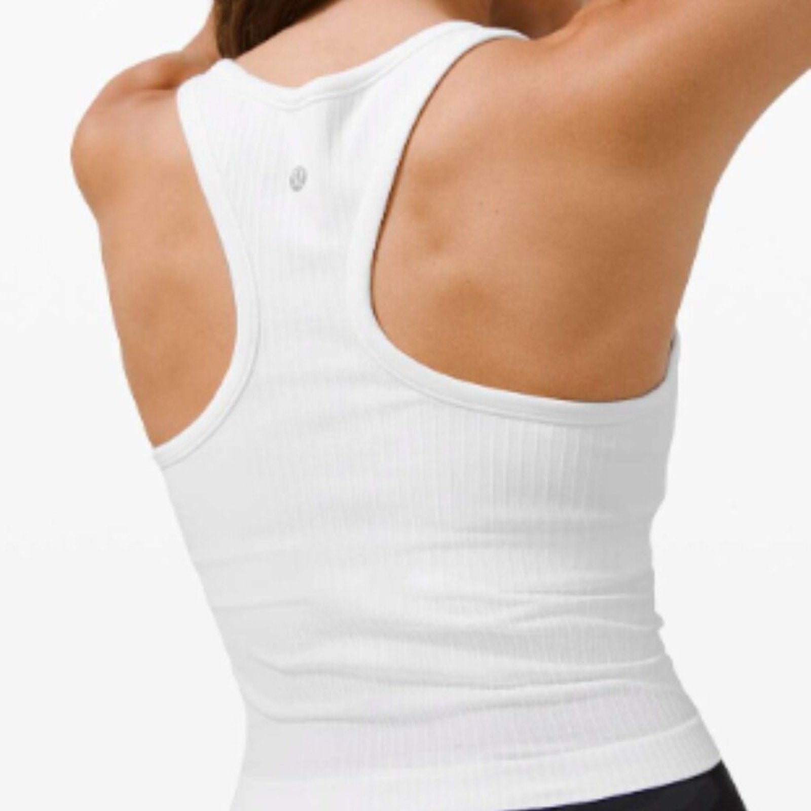 12 - Lululemon Ebb To Street Racerback Crop Tank Sz 6