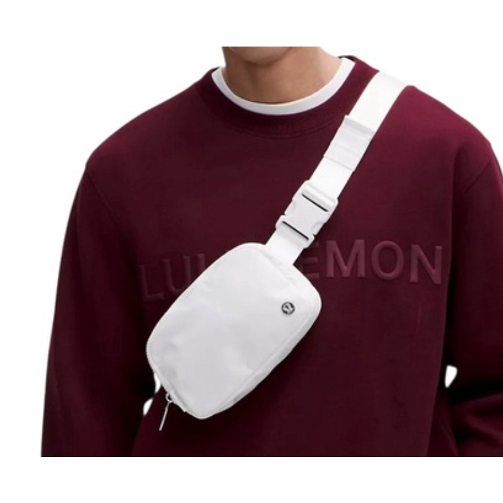 2336 NWT LULULEMON EVERYWHERE Belt Bag 1L *WHITE