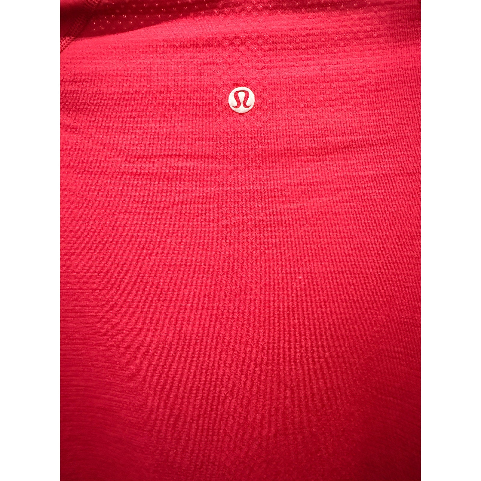 169 Lululemon Swiftly Tech Long Sleeve 2.0 *Race Length RED Sz 6 **FLAW