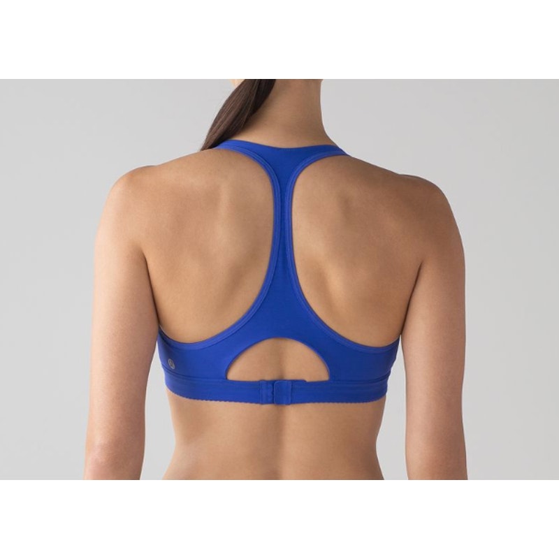 2169 NWT Lululemon All Day Breeze Bra in Lt Electric Indigo sz 12 * Sold Out