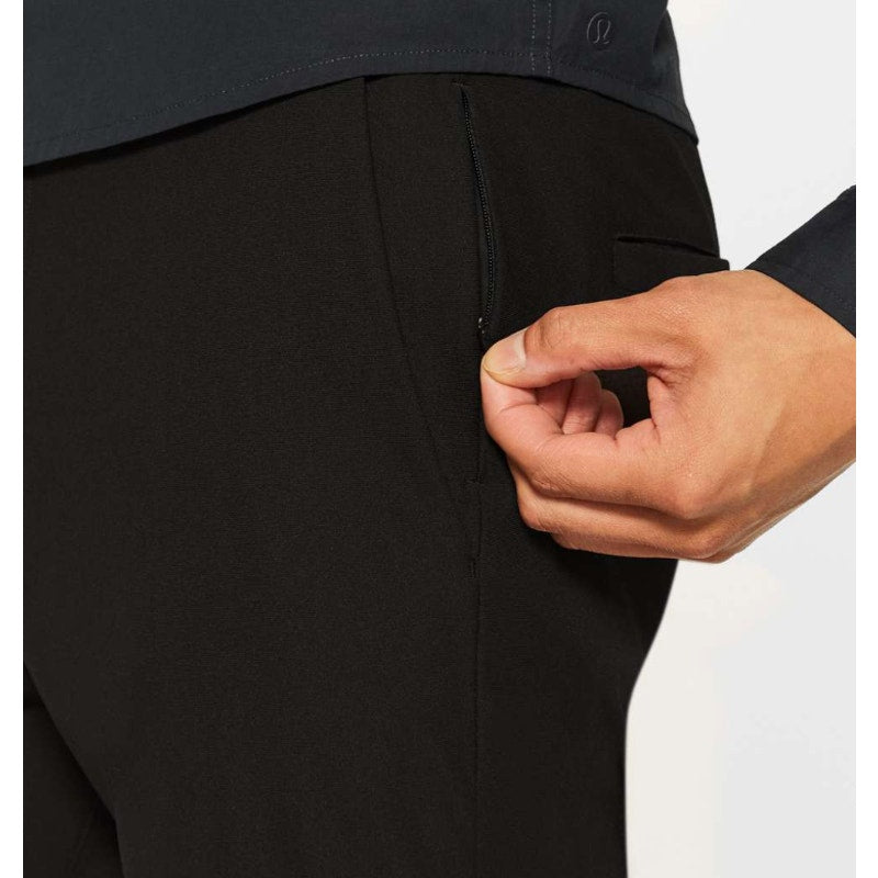6457 - LULULEMON Commission Pant Slim *Warpstreme 34" Black 34W