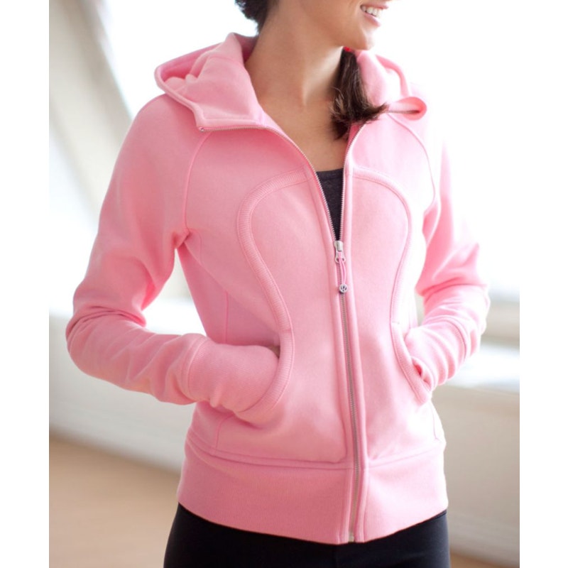 Scuba Hoodie *Stretch Pink Shell in PINK SHELL Sz 6 *SPOT on WRIST