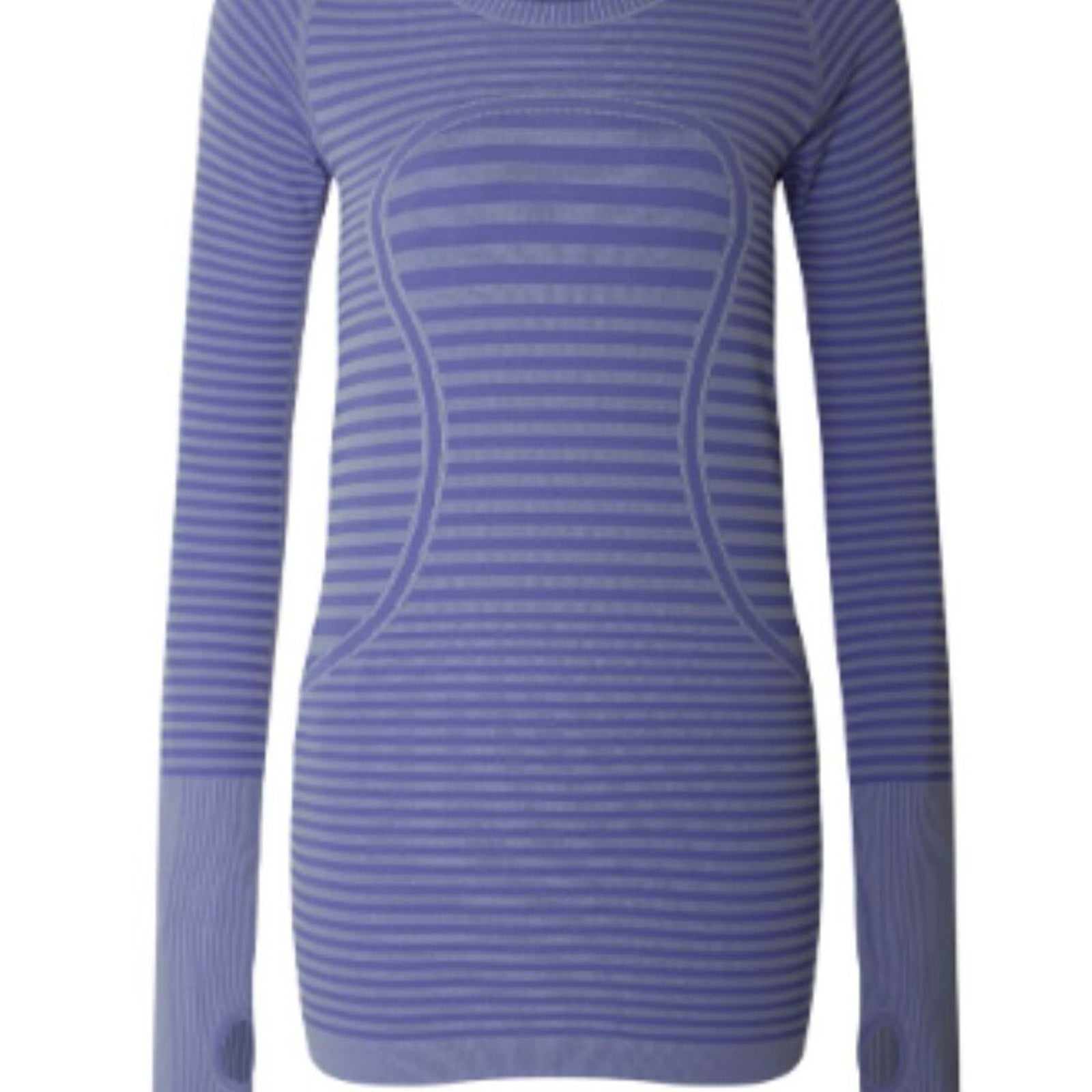 (6050)  🍋 LULULEMON RUN: Swiftly Tech Long Sleeve Crew Sz 10*EUC RARE