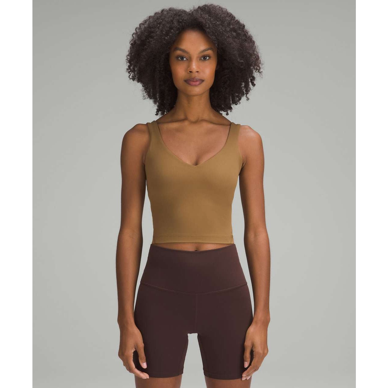 0157 NWT Lululemon Align Tank Top *Light Support, A/B Cup Allspice Sz 4