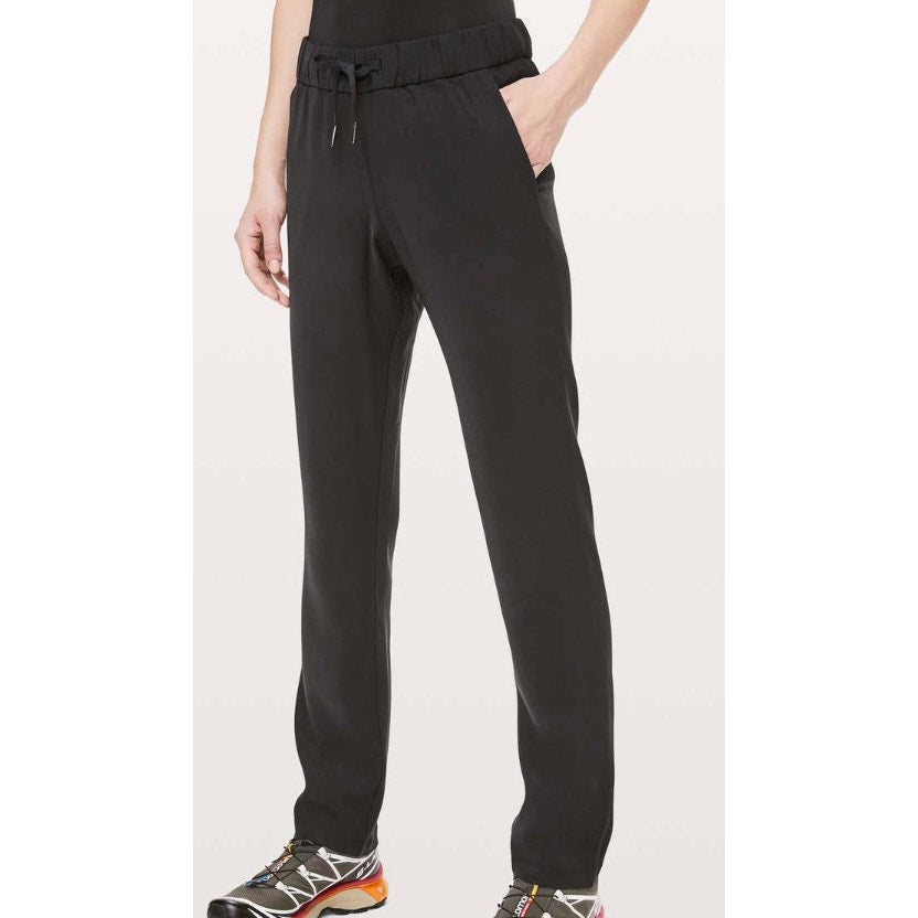 6839 LULULEMON On The Fly Pant *Woven Full Length 31"sz 6 *LOVED