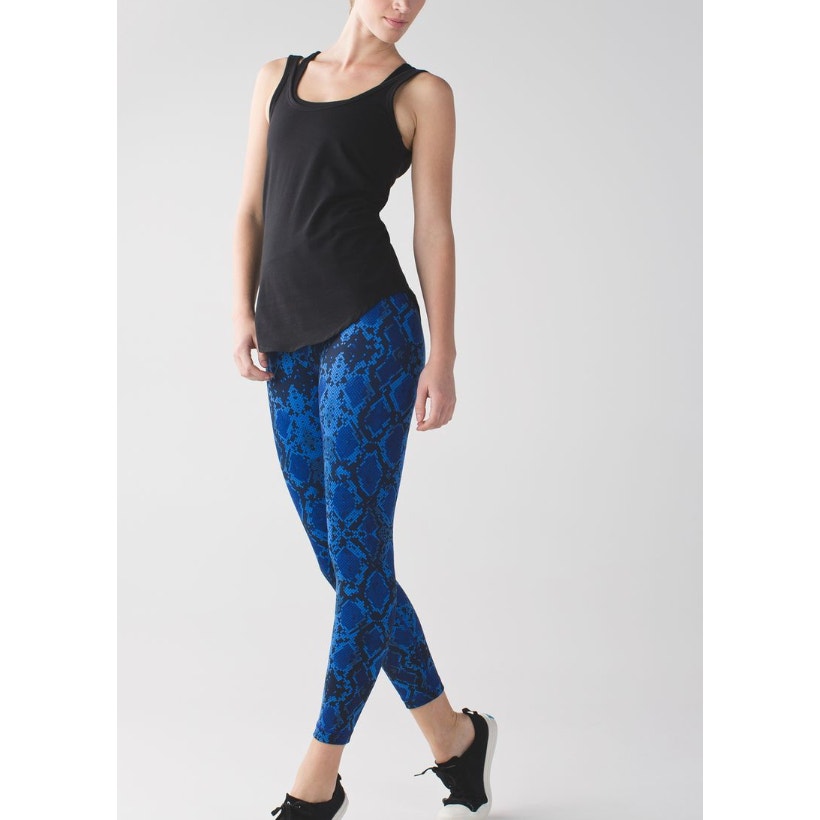 6640 LULULEMON High Times Pant *Full-On Luon Mini Ziggy Snk Pipe Dream Sz 6