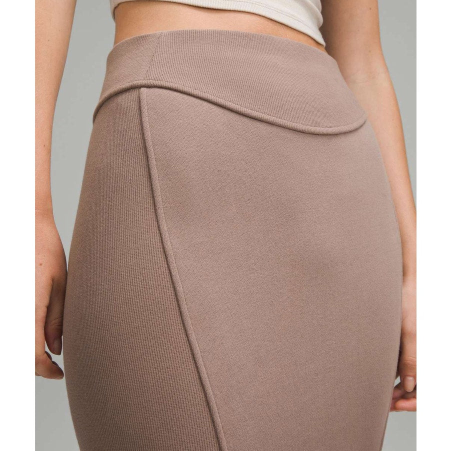 6879 LLL NWT SCUBA HR Mini Skirt in Taupetastic Sz XL