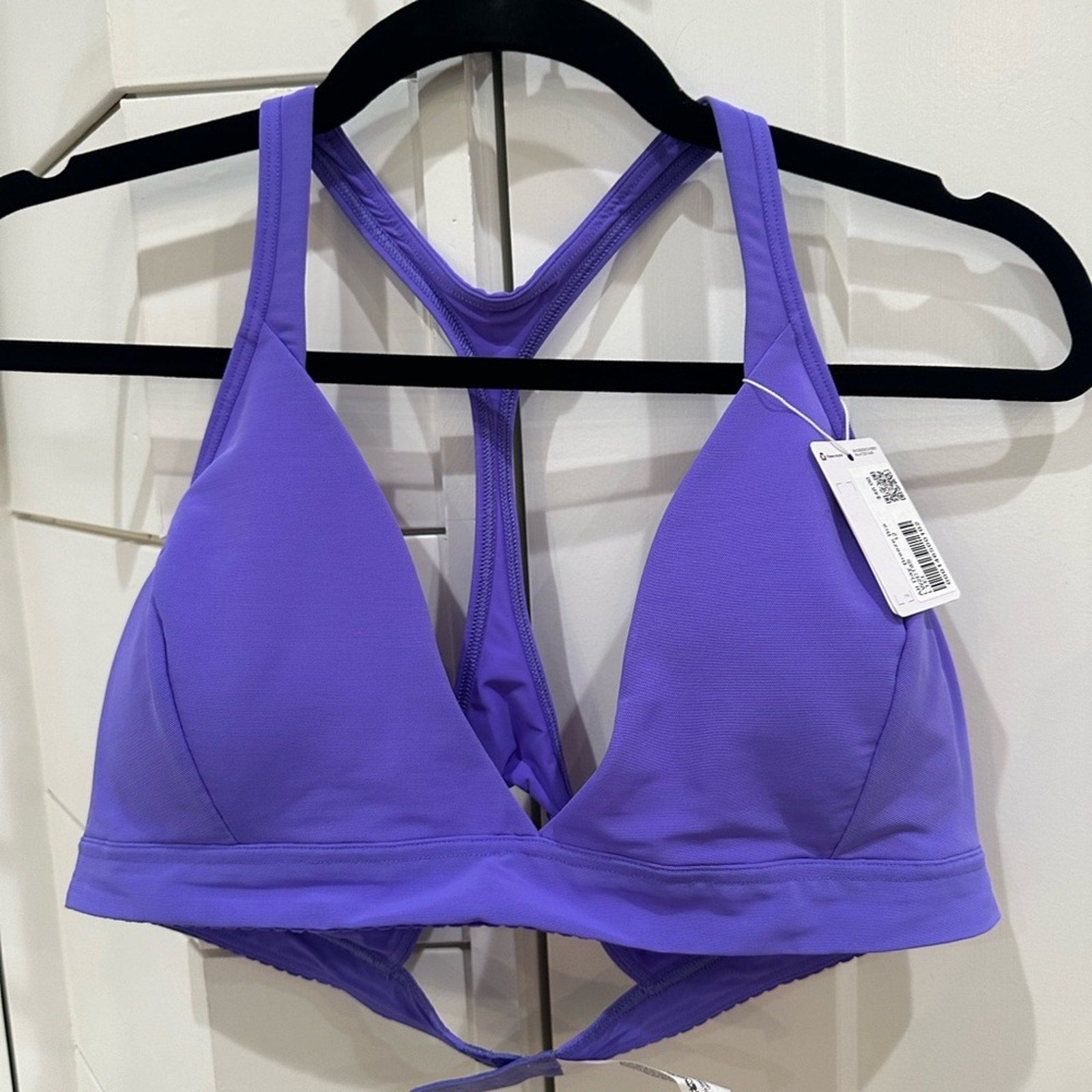 2169 NWT Lululemon All Day Breeze Bra in Lt Electric Indigo sz 12 * Sold Out