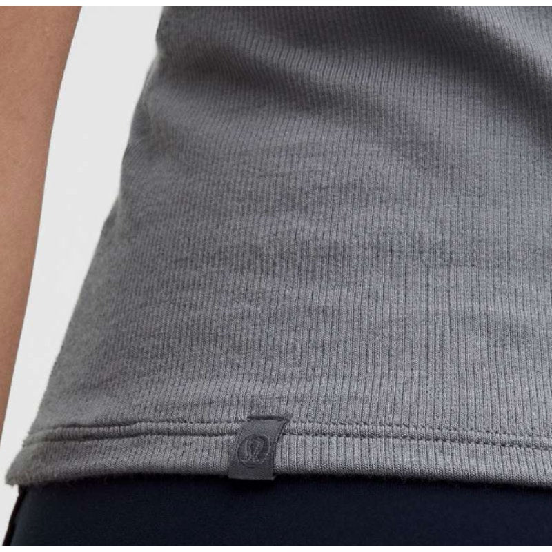 6883 NWT Lululemon Hold Tight Thin Strap Racerback Tank Top Solar Grey Sz 6