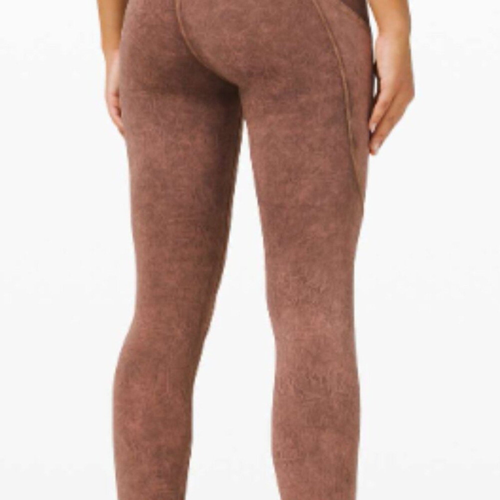 (6210) LULULEMON Fast and Free Tight II 25" Ice Dye *Non-Reflective Sz 4 *LOVED