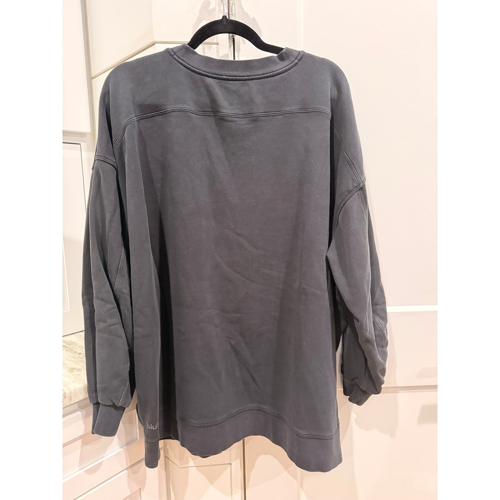 6721 Lululemon Perfectly Oversized Crew *Graphic Sz XXL P2P=31"