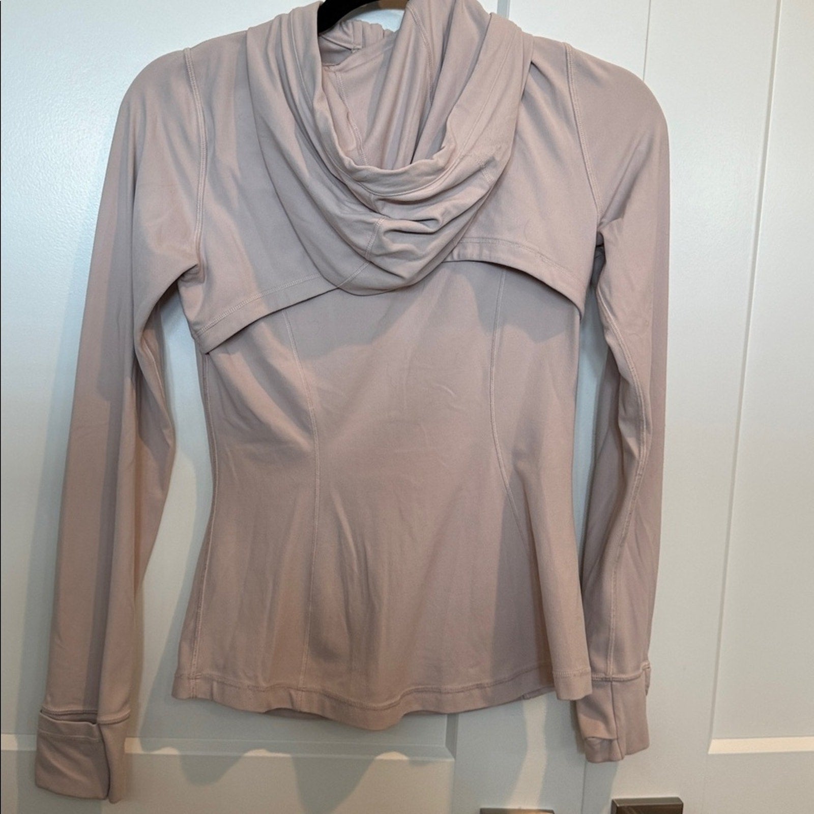 (6964) Lululemon Hooded Define Jacket *Nuluin Pink Bliss $128 in sz 6