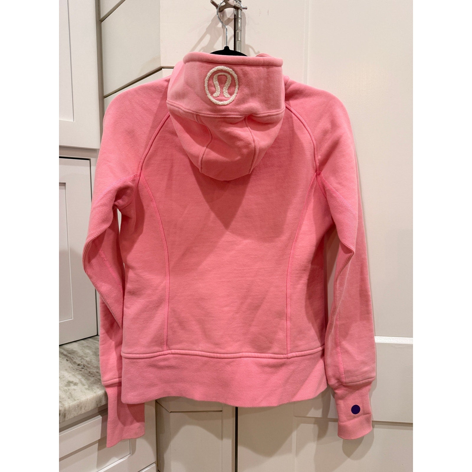 Scuba Hoodie *Stretch Pink Shell in PINK SHELL Sz 6 *SPOT on WRIST