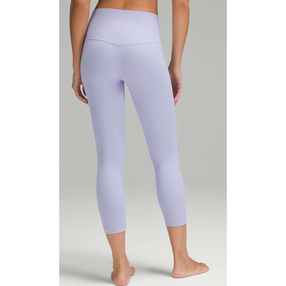 6729 LULULEMON Align High-Rise Crop 23" Lilac Smoke Sz 14 *LOVED