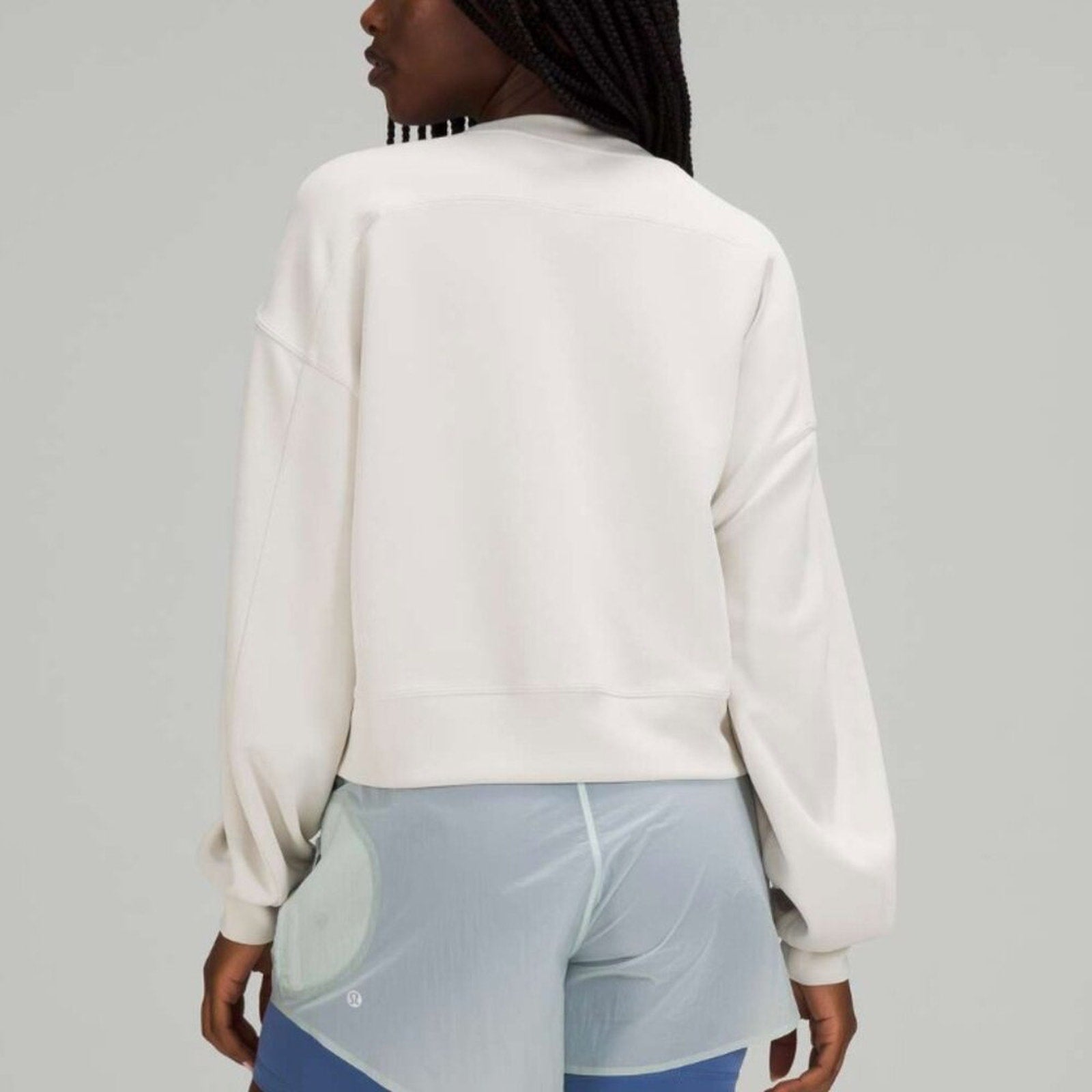 6913 Lululemon Softstreme Women’s Cropped Long Sleeve Flaw