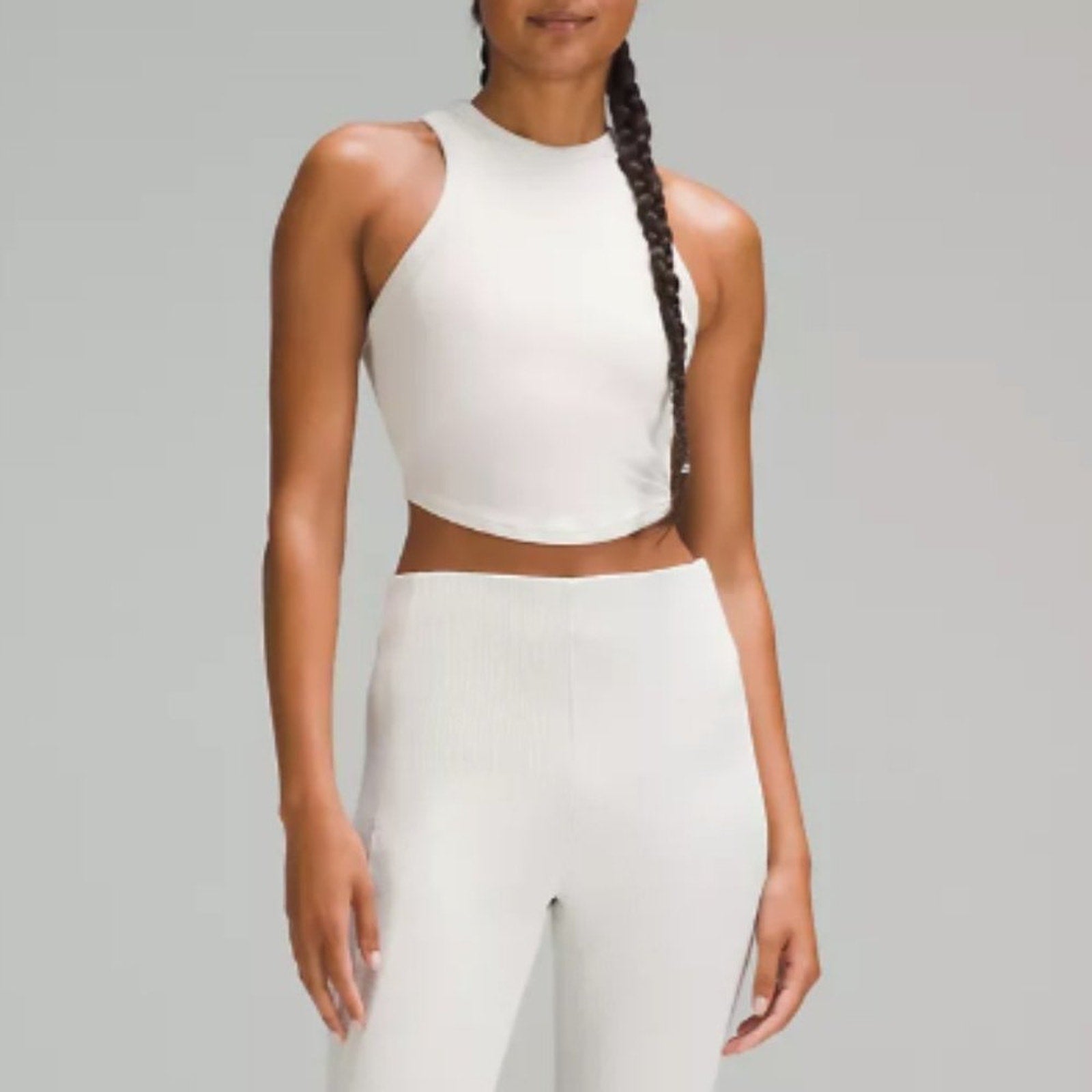 (6579/6561) NWT LululemonHold Tight Cropped Tank Top Sz 6/12 ** SOLD OUT