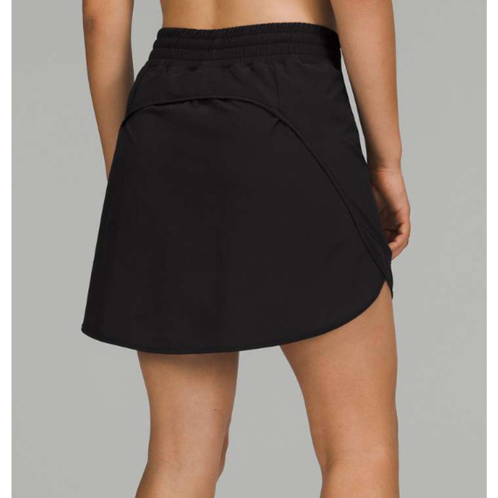 6577 - NWT Lululemon Hotty Hot Hotty Hot High-Rise Skirt *Long Black Sz 4
