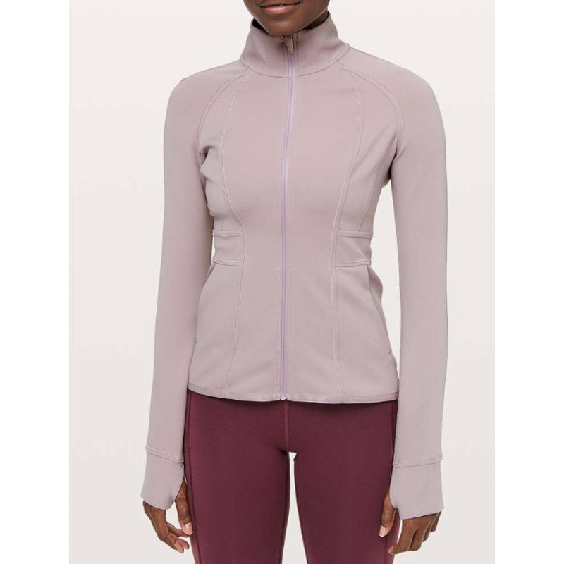 463 - Lululemon In Profile Jacket Smoky Blush n Sz 6