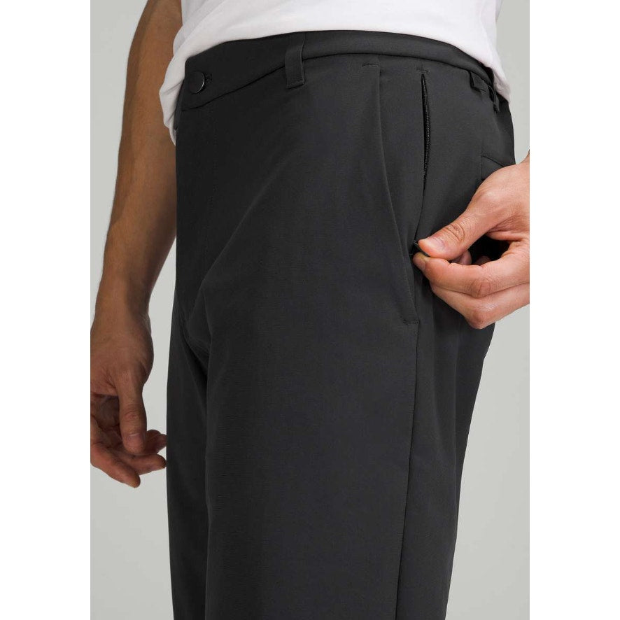 6503 - LULULEMON Commission Pant Classic 34" *Warpstreme in BLK/Obsidian 38W