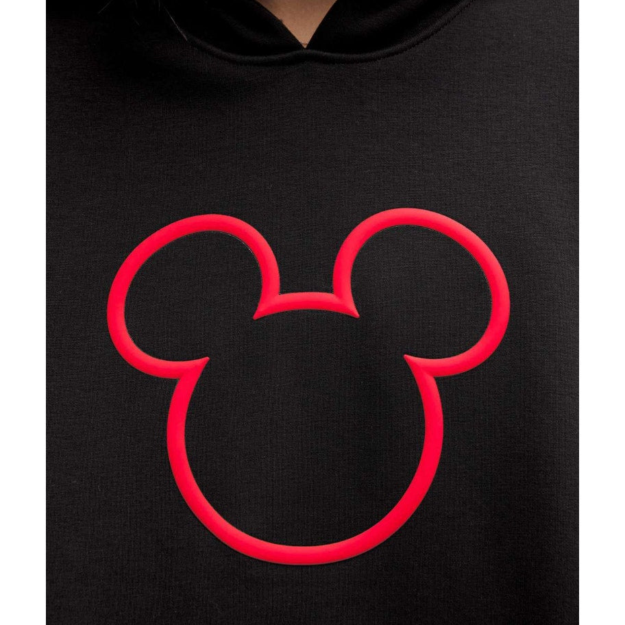 6400 Disney x Lululemon *Fleece Oversized Hoodie Black Sz XS