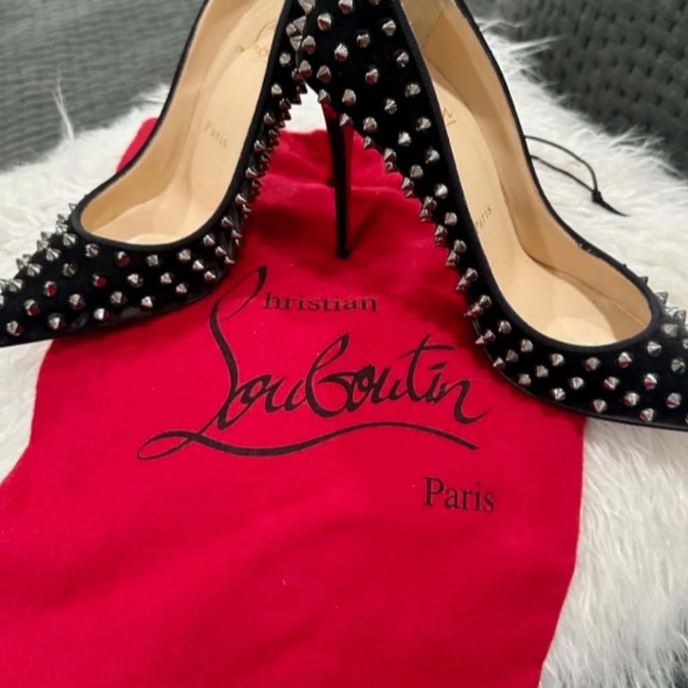 Christian Louboutin Pigalle Spikes Heels