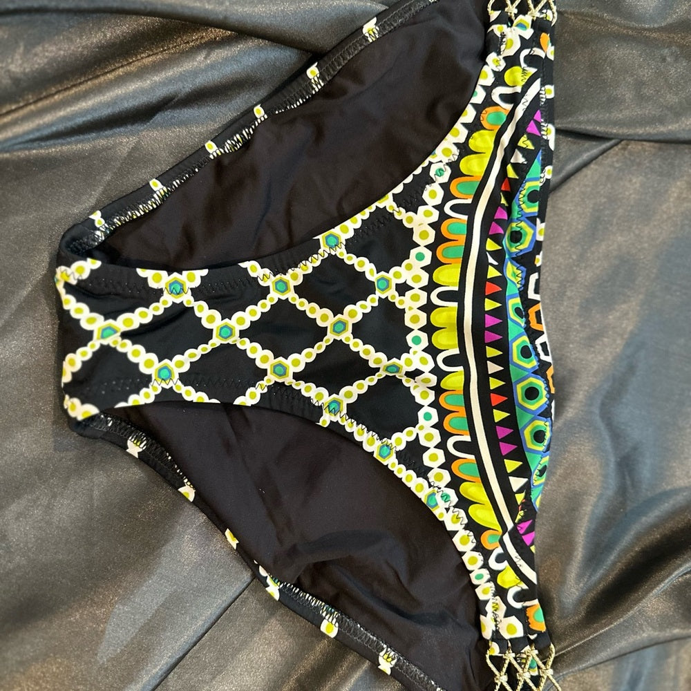 TRINA TURK BIKINI BOTTOMS SZ 8