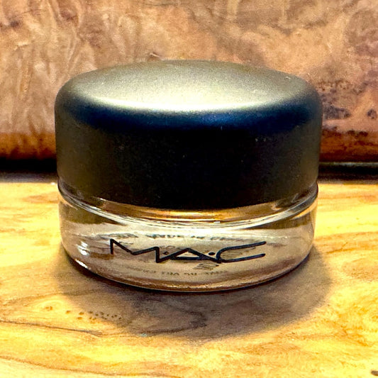 MAC glass paint pot containers - used