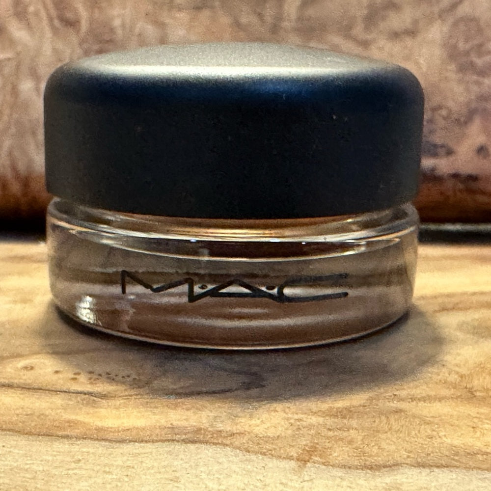 MAC glass paint pot containers - used