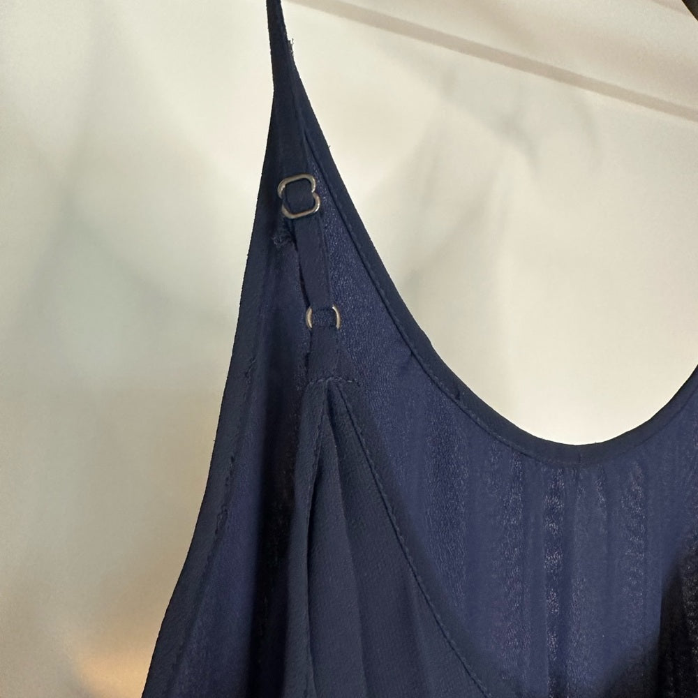 (85) BCBGENERATION Navy mini spaghetti strap dress Sz XS