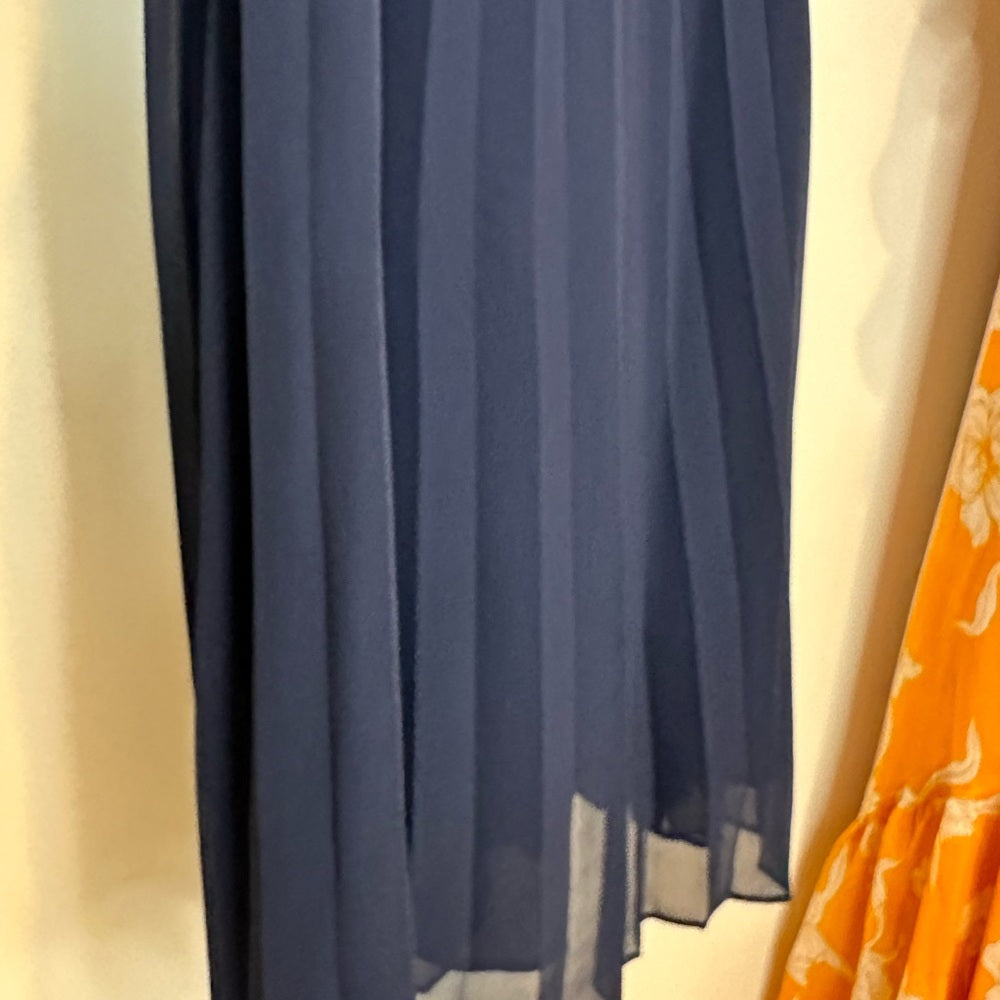 (85) BCBGENERATION Navy mini spaghetti strap dress Sz XS