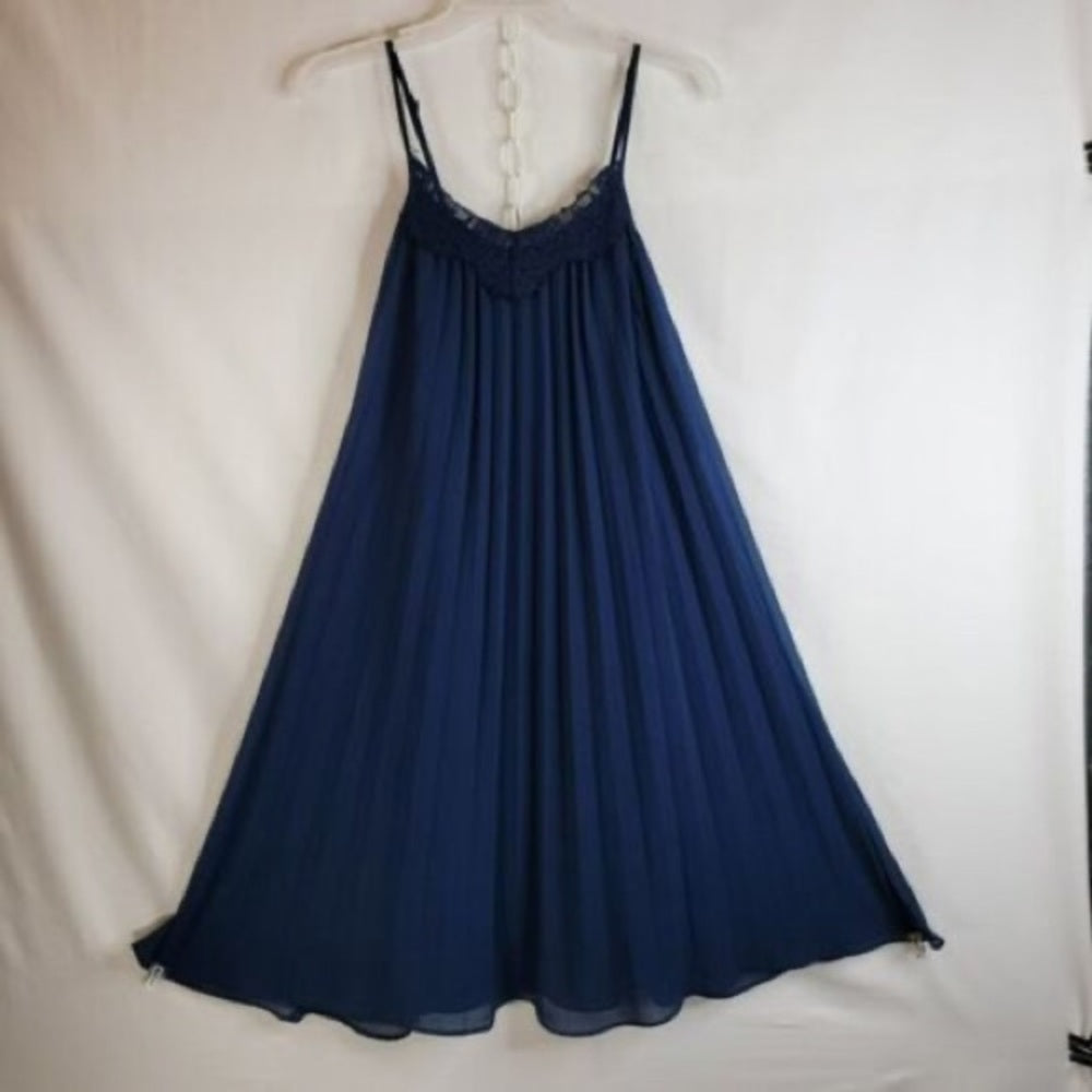 (85) BCBGENERATION Navy mini spaghetti strap dress Sz XS