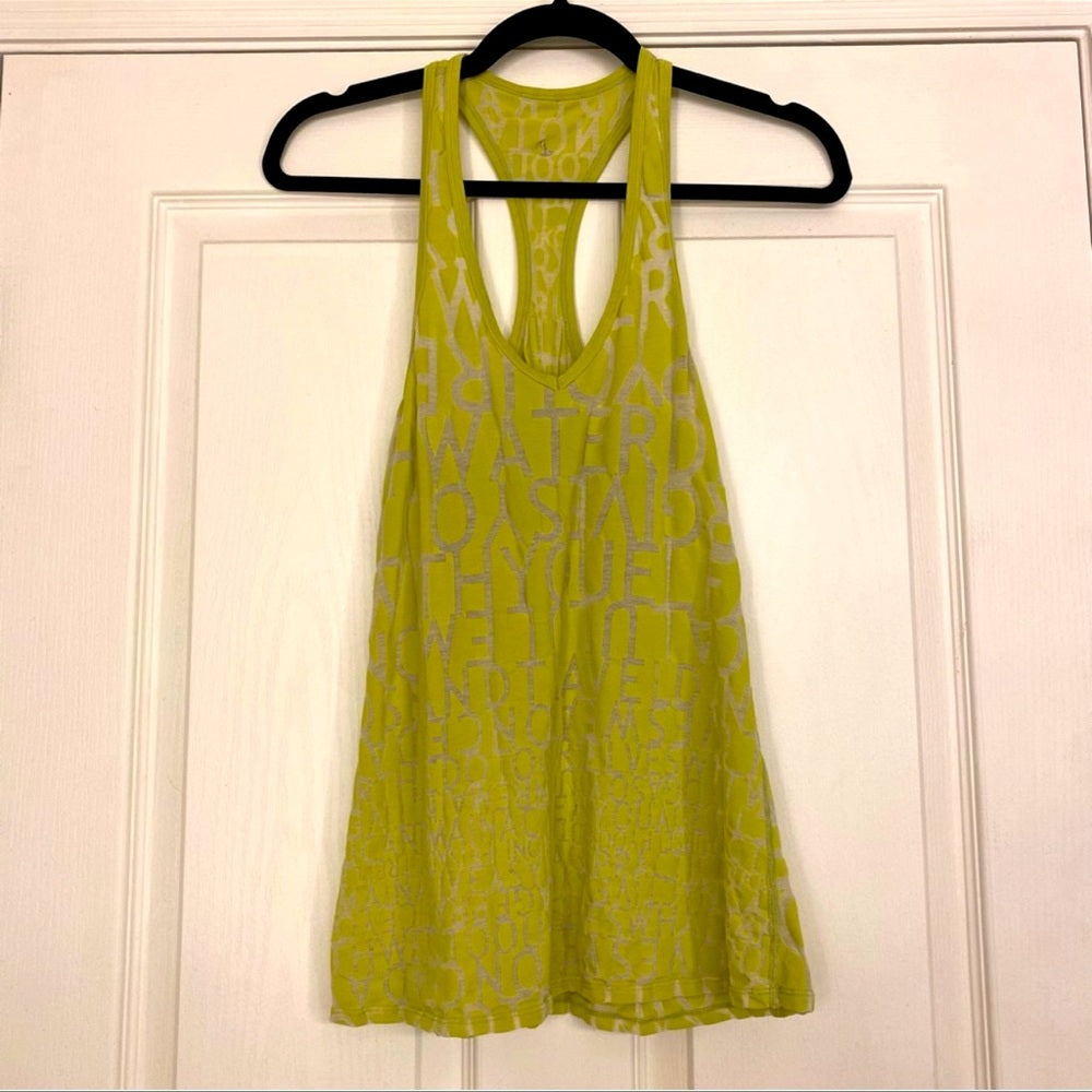 (72) 🍋 LULULEMON Love Tank *Rare Find sz6