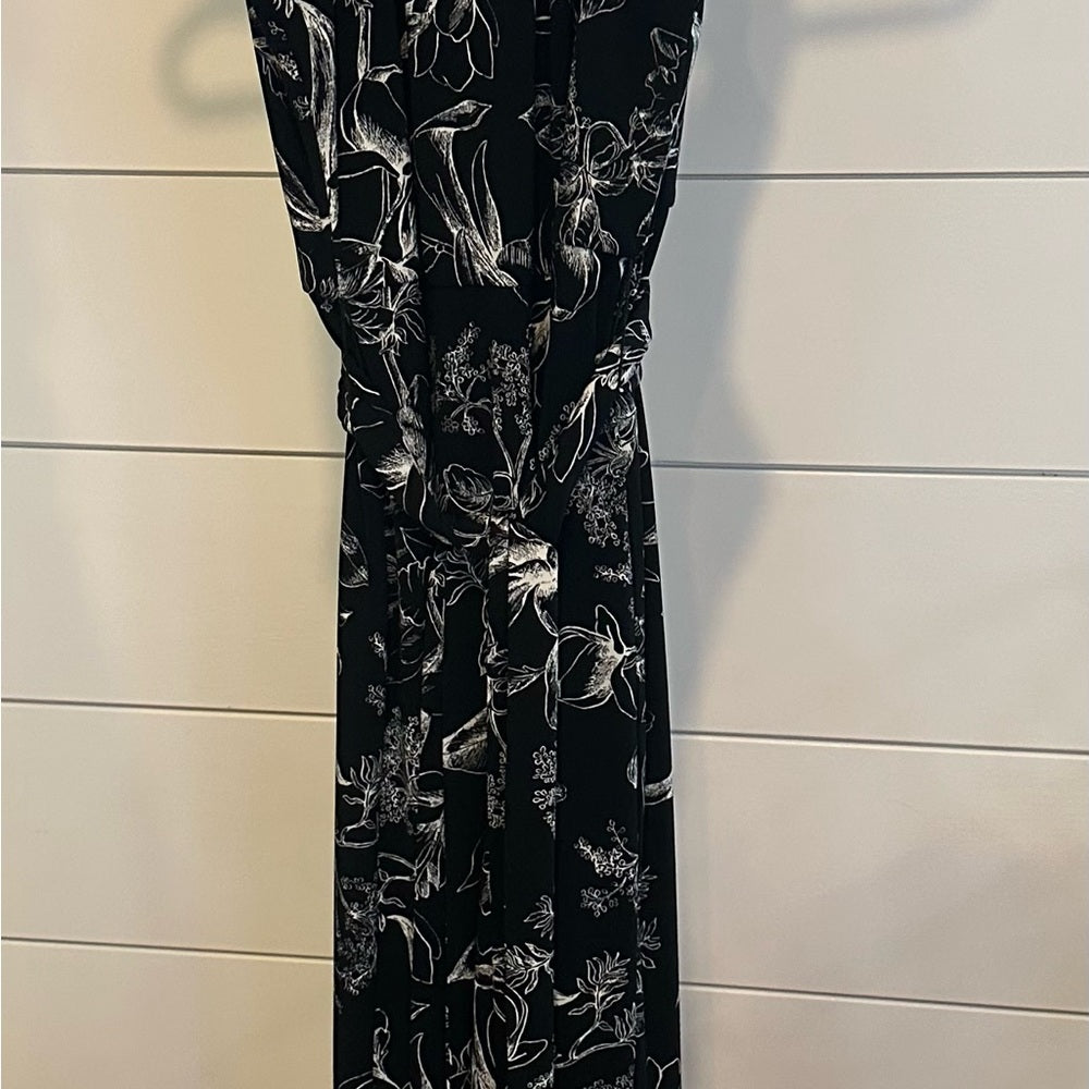 WHBM JUMPSUIT with Chain straps Sz 8