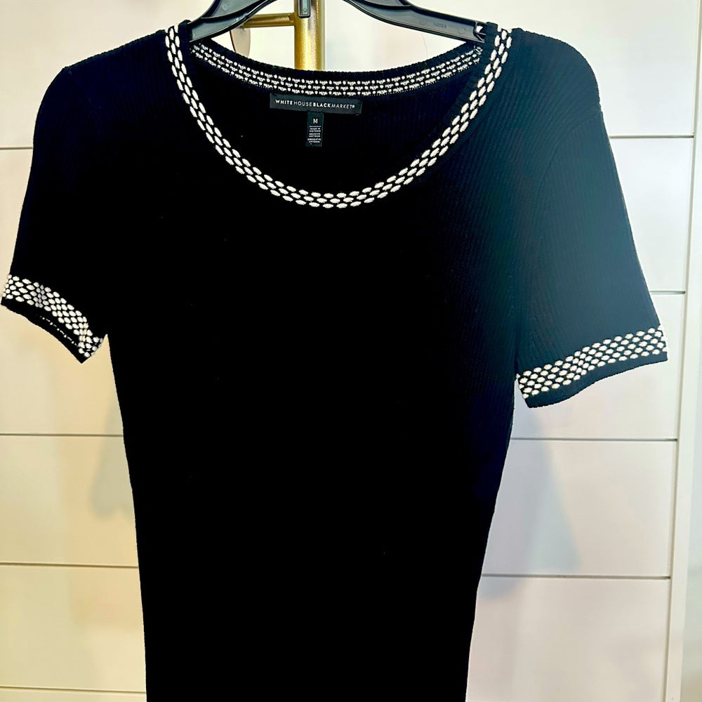 WHBM SWEATER TOP SZ M