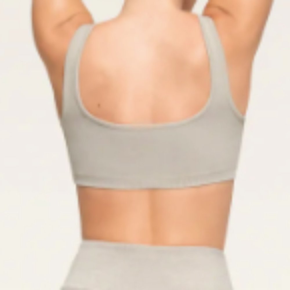 (2234) SKIMS NWT OUTDOOR  WIDE NECK BRALETTE