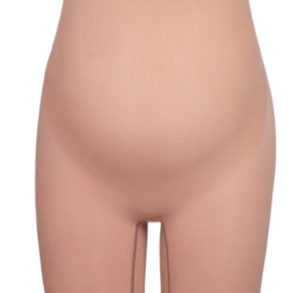 (2228/2446) SKIMS NWOT MATERNITY  SCULPTING SHORT MID THIGH in SIENNA (Darker)**