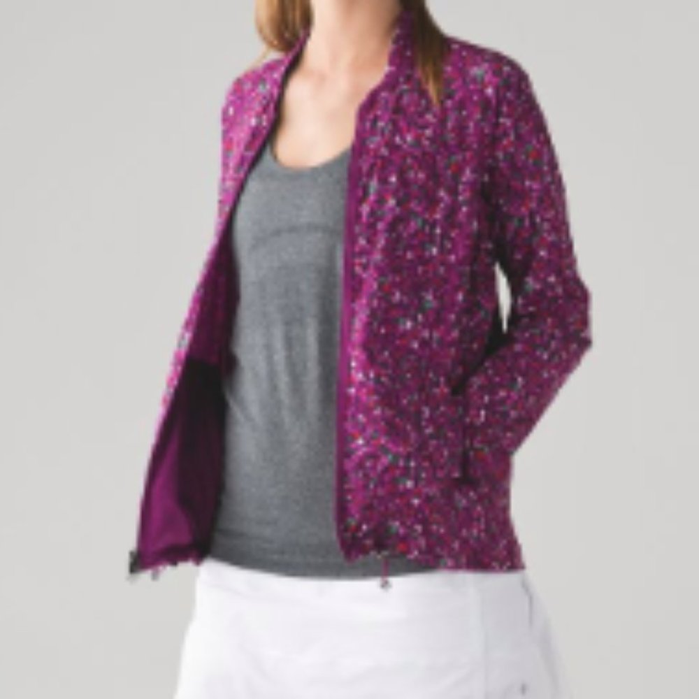(6594) LULULEMON Real Quick Jacket Sz 6