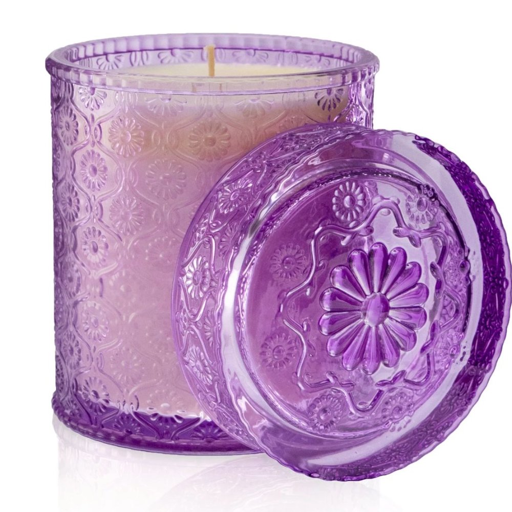 CANDLES - LUXE SOY - AMAZING Glass with Lid
