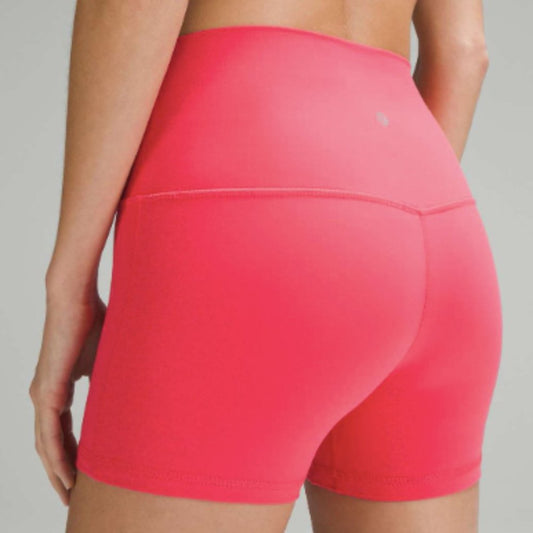 (2290-2291) NWT Lululemon Align High-Rise Short 4" in LIP GLOSS sizes 8/10