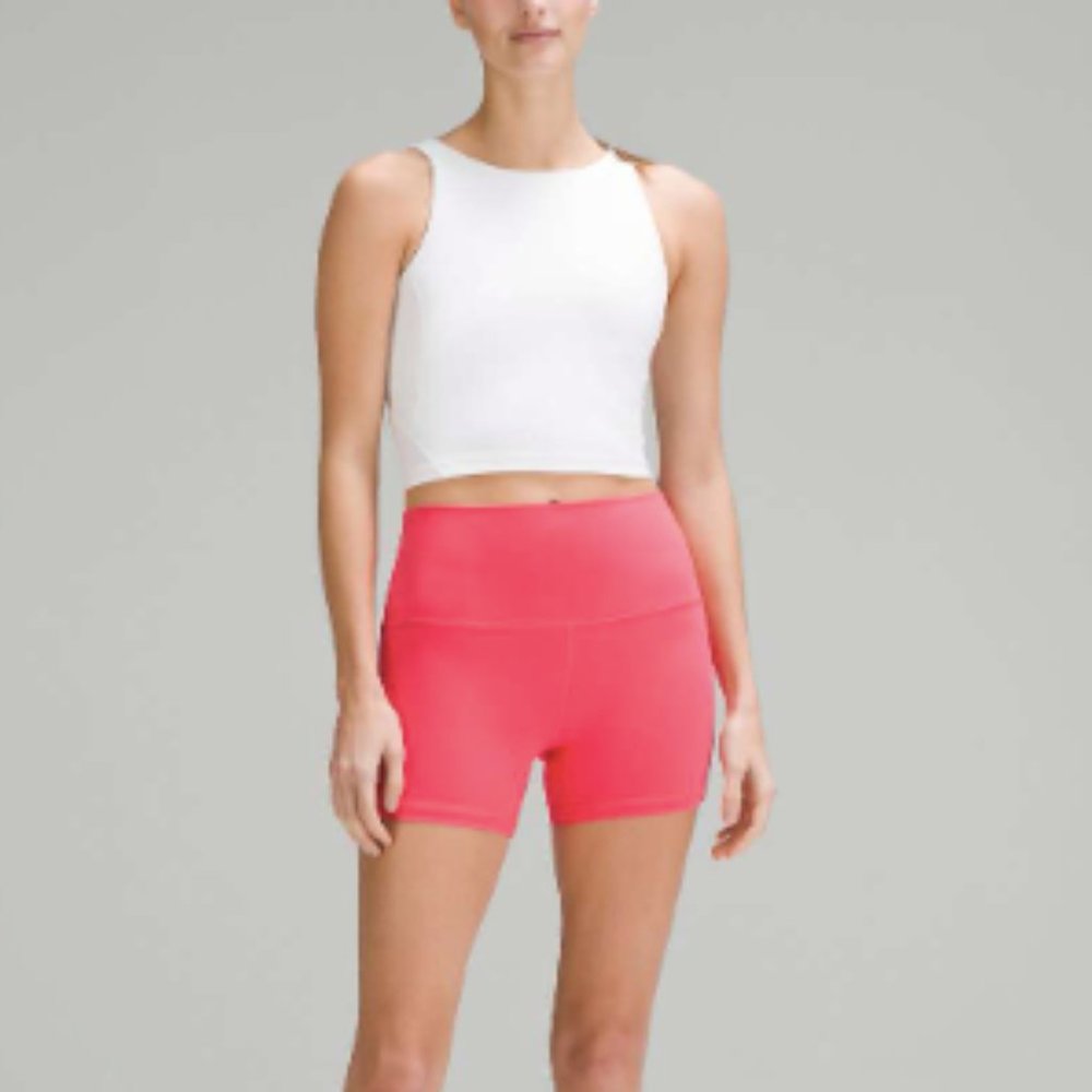 (2290-2291) NWT Lululemon Align High-Rise Short 4" in LIP GLOSS sizes 8/10