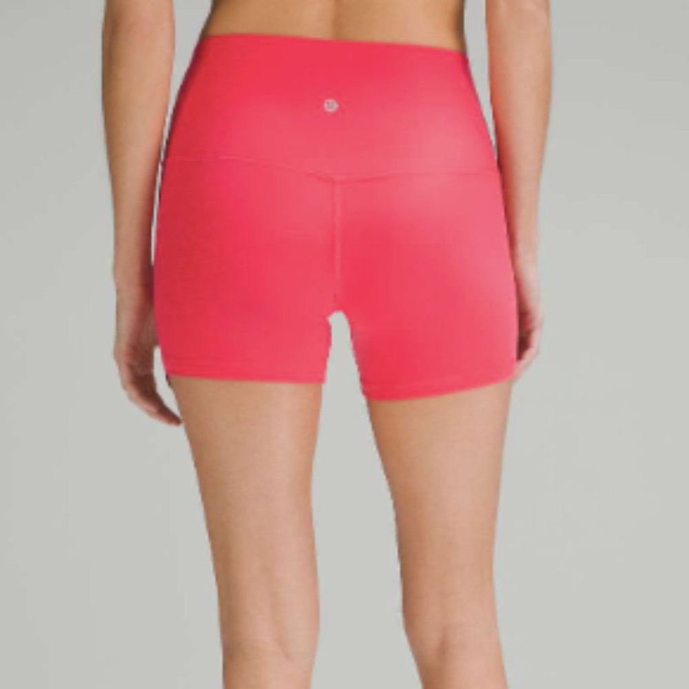 (2290-2291) NWT Lululemon Align High-Rise Short 4" in LIP GLOSS sizes 8/10