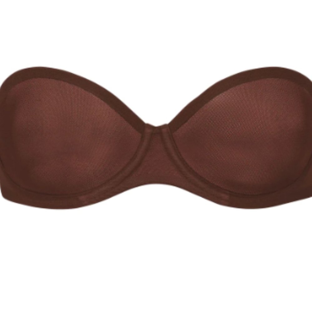 (2271) SKIMS NWT NAKED PLUNGE BRA in ECLIPSE