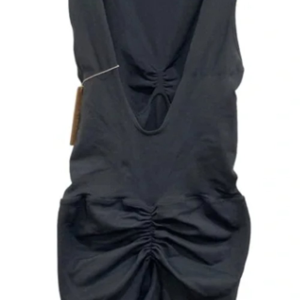 (2274) SKIMS Recycled Nylon Contour Lounge Mid Thigh Onesie Romper Sz L/XL